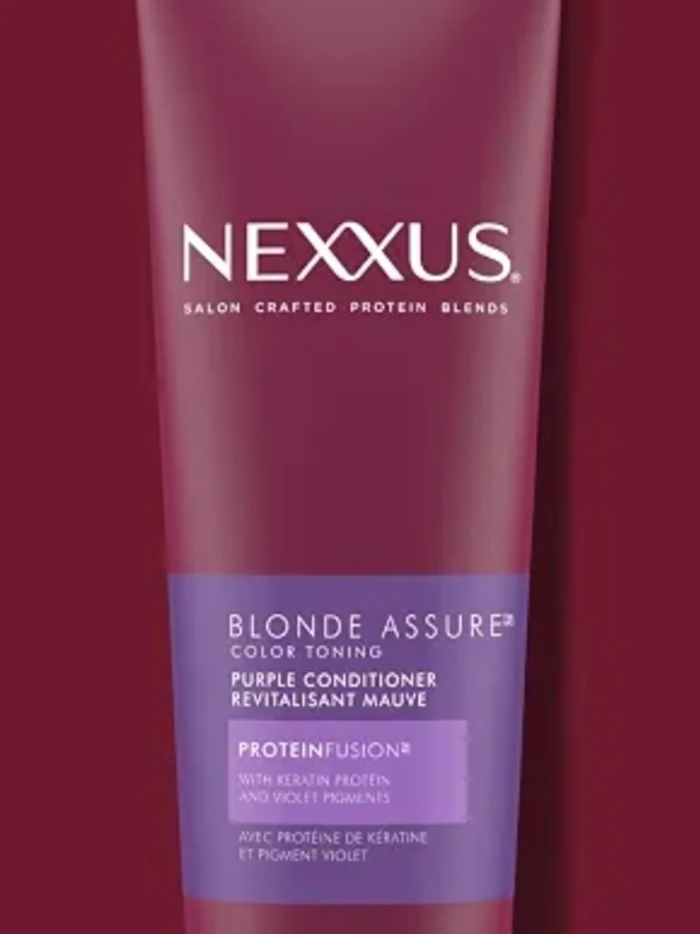 Nexxus Purple Blonde Assure Color-Toning Purple Conditioner